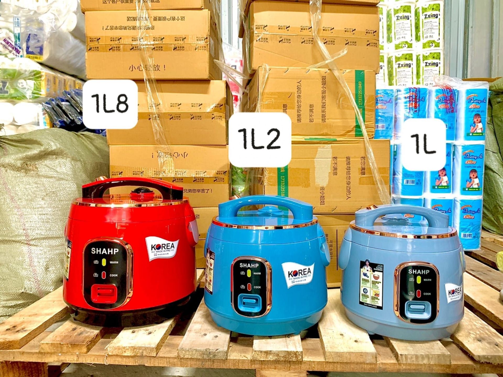 NỒI CƠM ĐIỆN SHRAP DUNG TÍCH 1L8